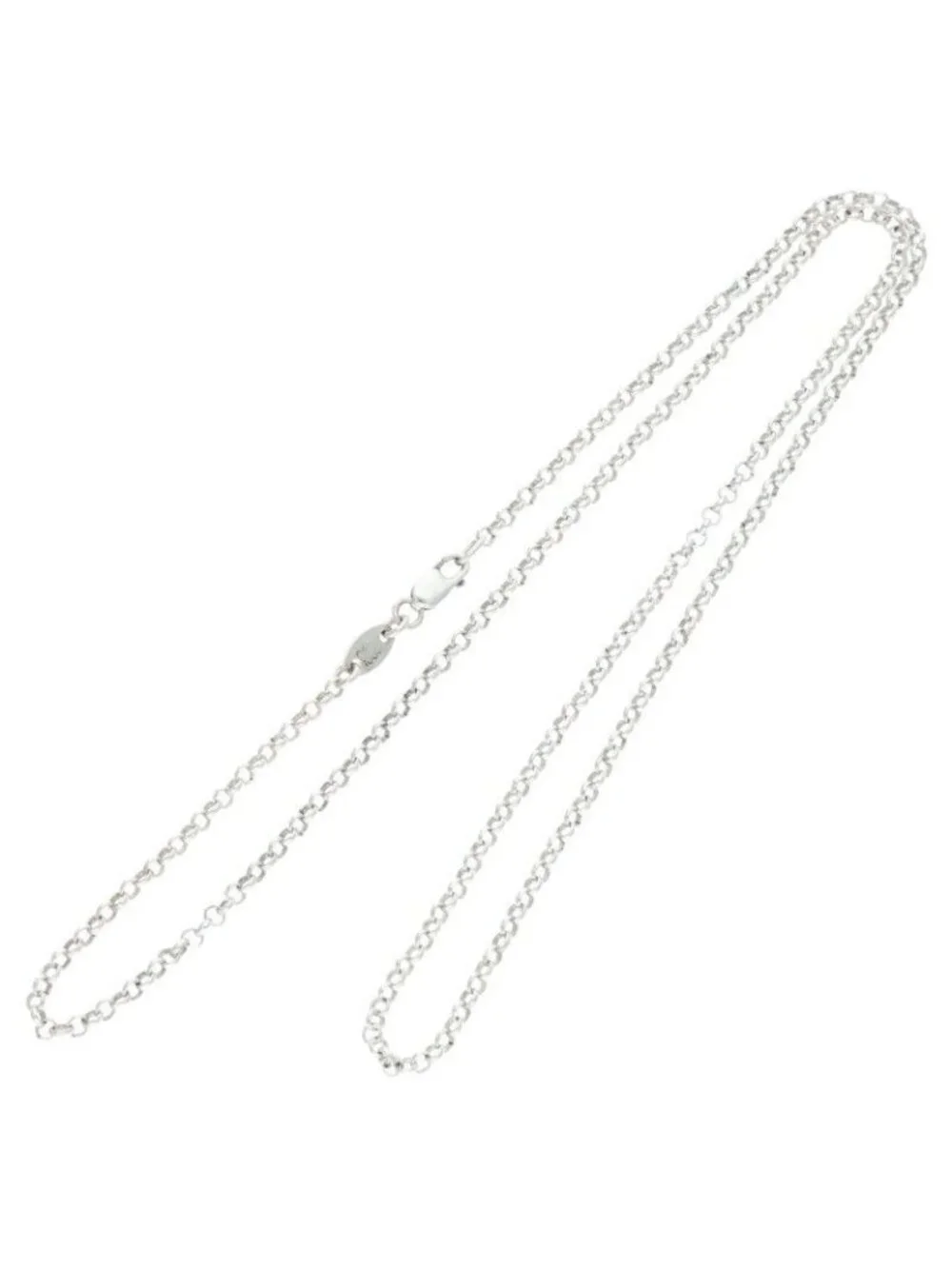 Chrome Hearts Neckchain Roll Chain Silver Necklace